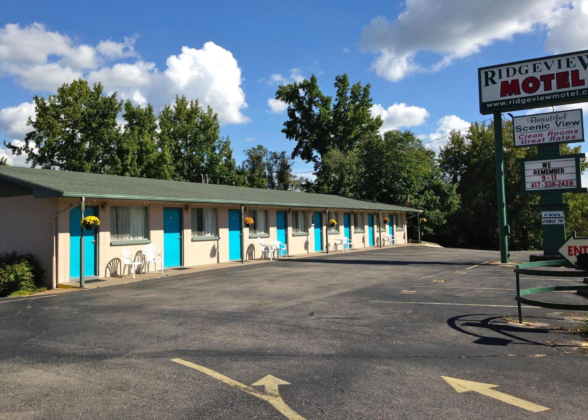 Ridgeview Motel Branson Exterior photo
